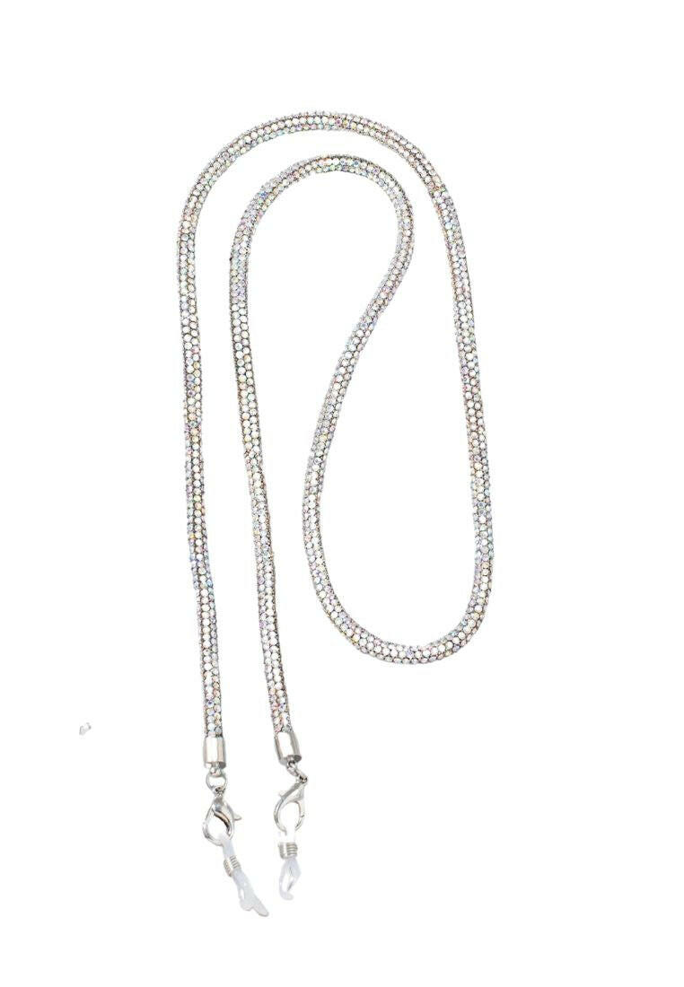 Rhinestone on sale eyeglass chain